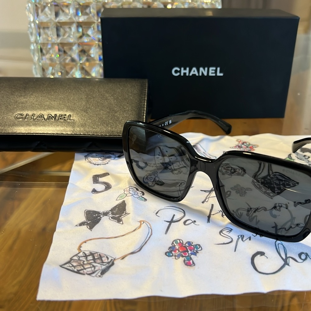 Chanel 5408 square sunglasses - Picture 6 of 10